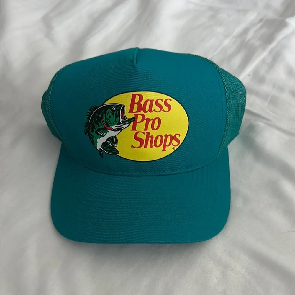 Bass Pro Shops Teal Fishing Cap
